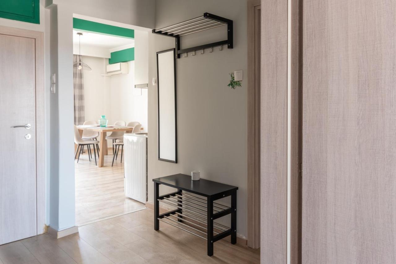 90m² 2 slaapkamer, 1 privé badkamer Appartement in Vadaris-Dikastiria district Thessaloniki Buitenkant foto