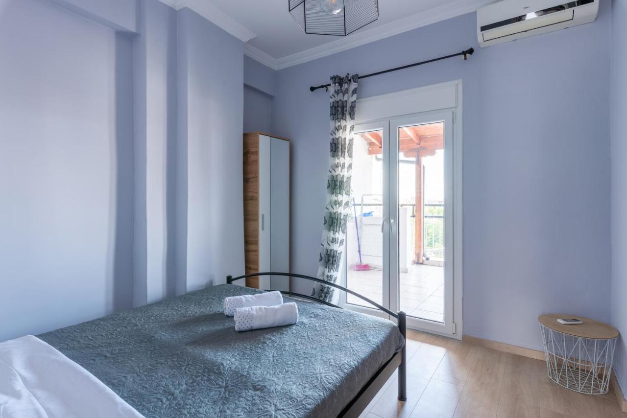 90m² 2 slaapkamer, 1 privé badkamer Appartement in Vadaris-Dikastiria district Thessaloniki Buitenkant foto