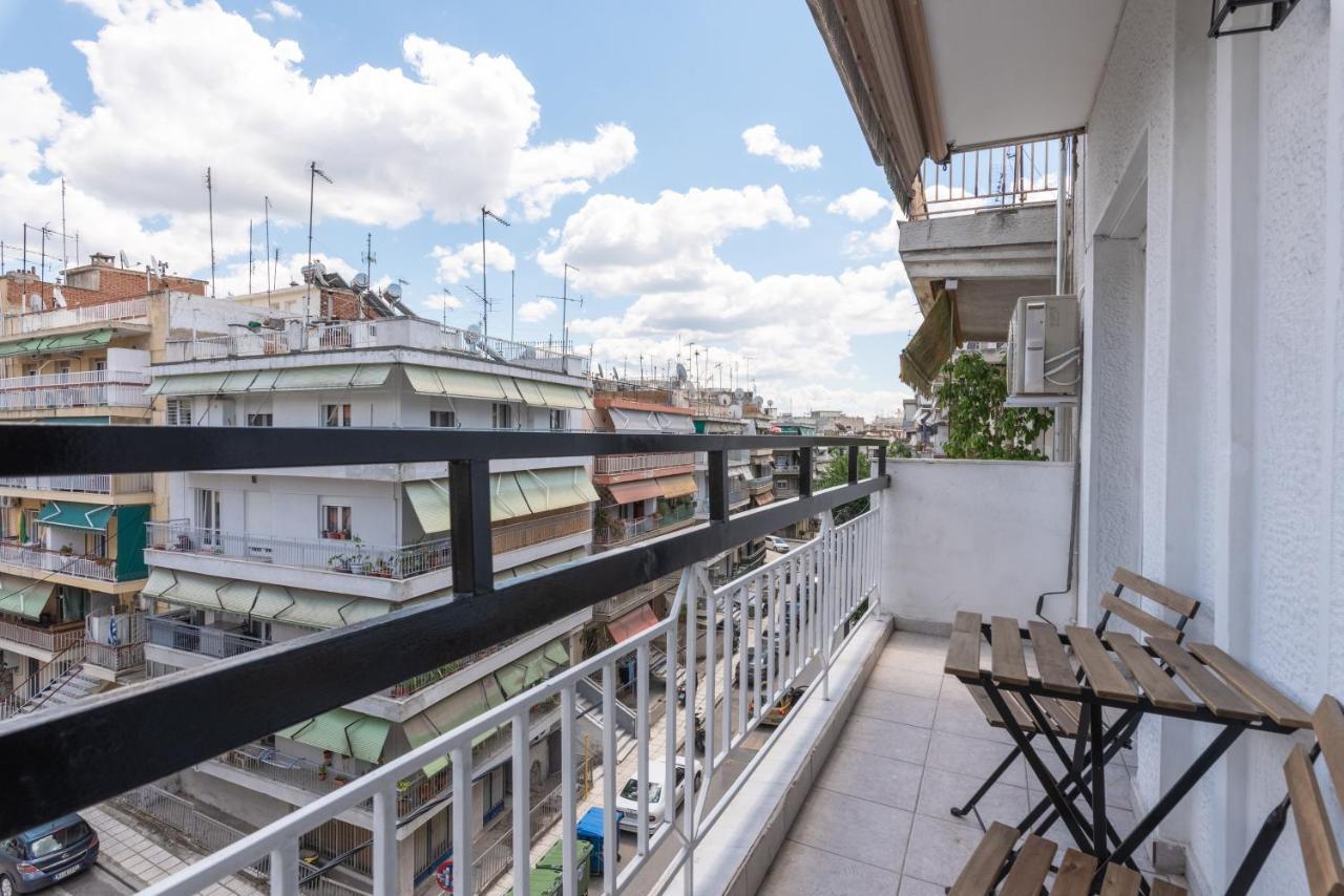 90m² 2 slaapkamer, 1 privé badkamer Appartement in Vadaris-Dikastiria district Thessaloniki Buitenkant foto