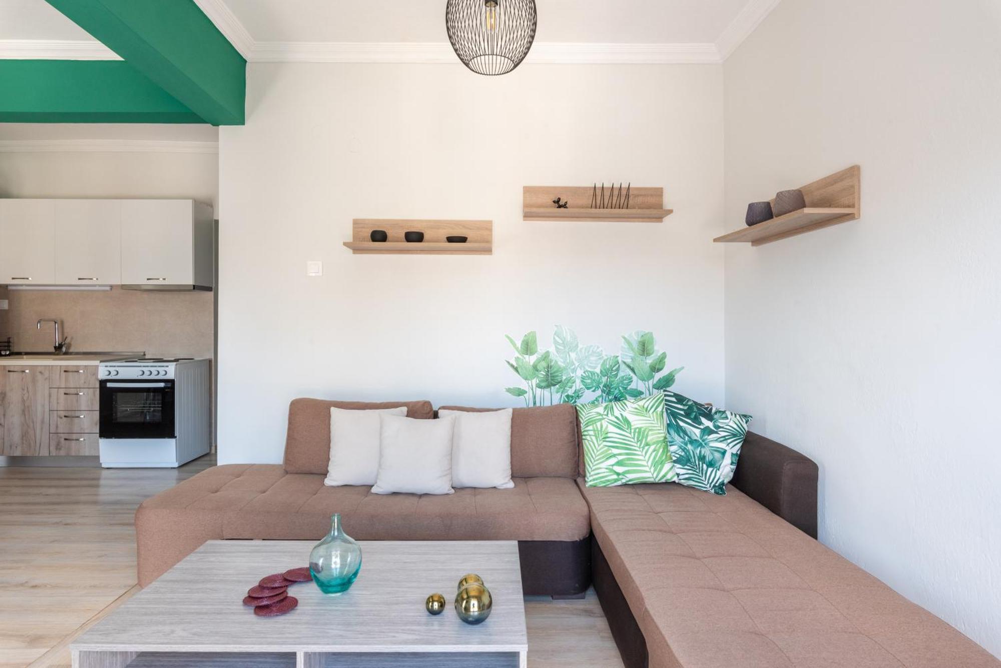 90m² 2 slaapkamer, 1 privé badkamer Appartement in Vadaris-Dikastiria district Thessaloniki Buitenkant foto