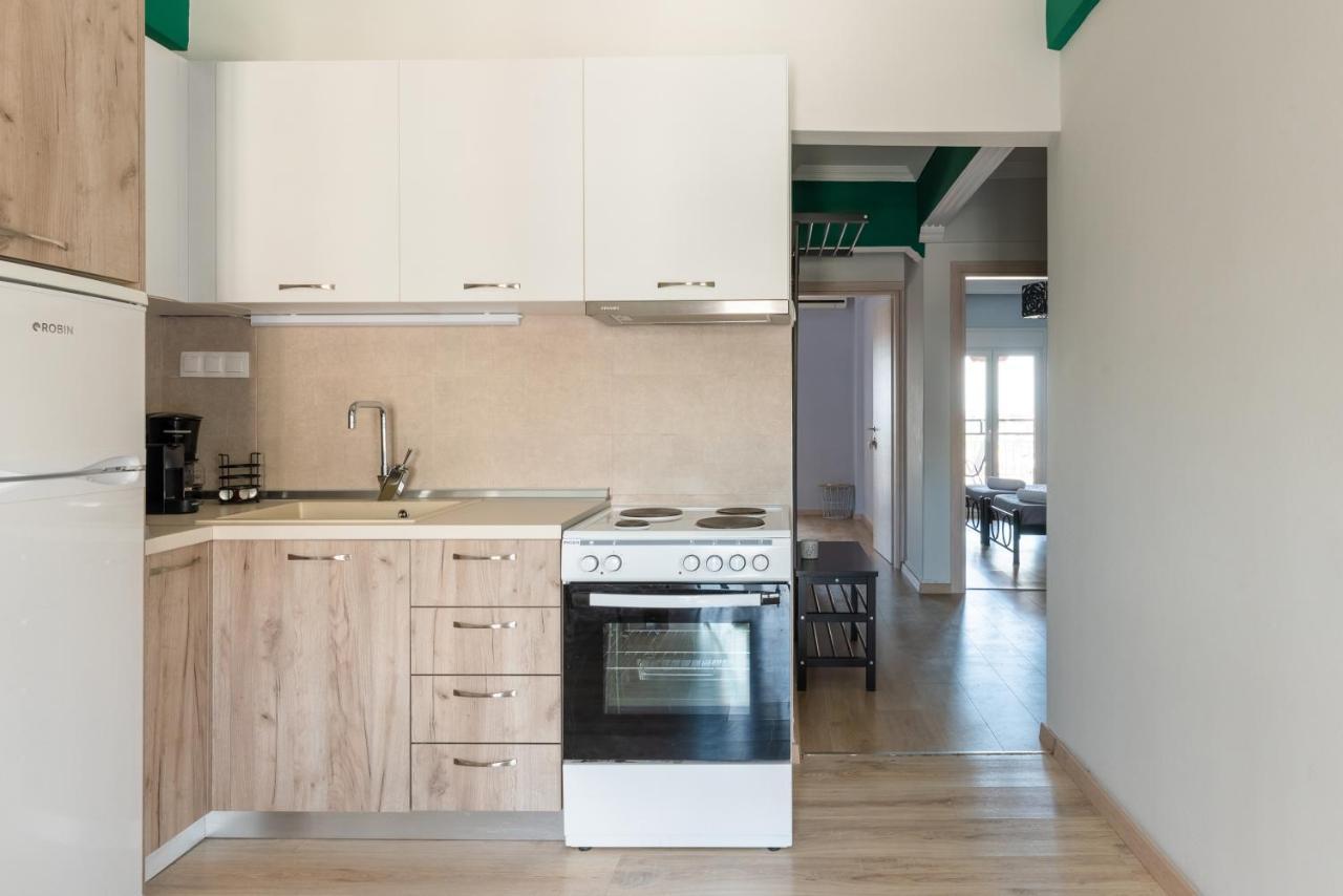90m² 2 slaapkamer, 1 privé badkamer Appartement in Vadaris-Dikastiria district Thessaloniki Buitenkant foto