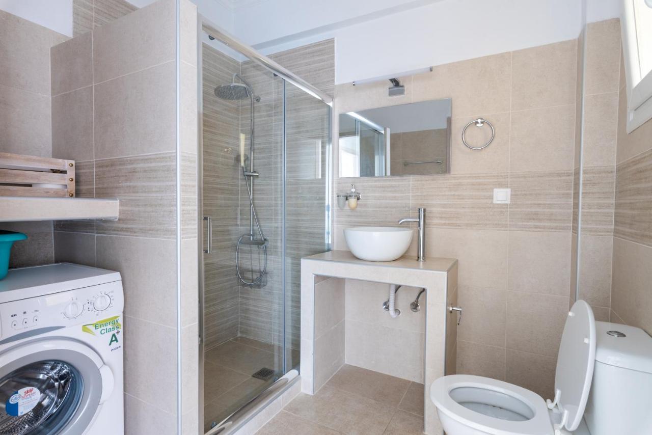 90m² 2 slaapkamer, 1 privé badkamer Appartement in Vadaris-Dikastiria district Thessaloniki Buitenkant foto