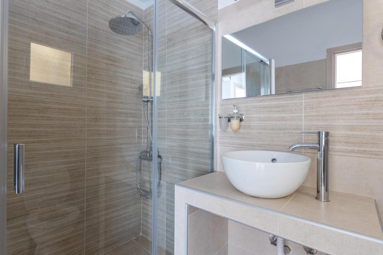 90m² 2 slaapkamer, 1 privé badkamer Appartement in Vadaris-Dikastiria district Thessaloniki Buitenkant foto