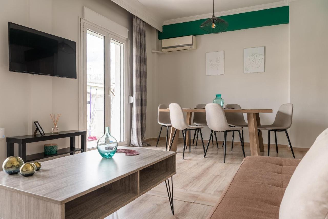 90m² 2 slaapkamer, 1 privé badkamer Appartement in Vadaris-Dikastiria district Thessaloniki Buitenkant foto