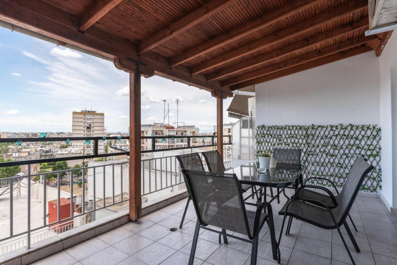 90m² 2 slaapkamer, 1 privé badkamer Appartement in Vadaris-Dikastiria district Thessaloniki Buitenkant foto