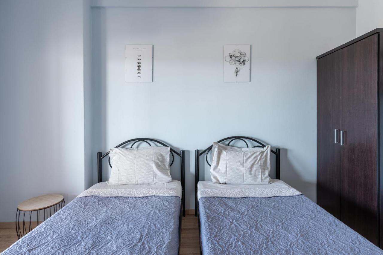 90m² 2 slaapkamer, 1 privé badkamer Appartement in Vadaris-Dikastiria district Thessaloniki Buitenkant foto