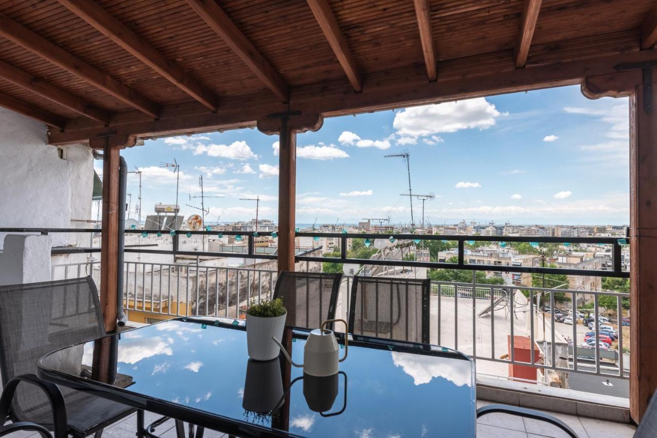 90m² 2 slaapkamer, 1 privé badkamer Appartement in Vadaris-Dikastiria district Thessaloniki Buitenkant foto