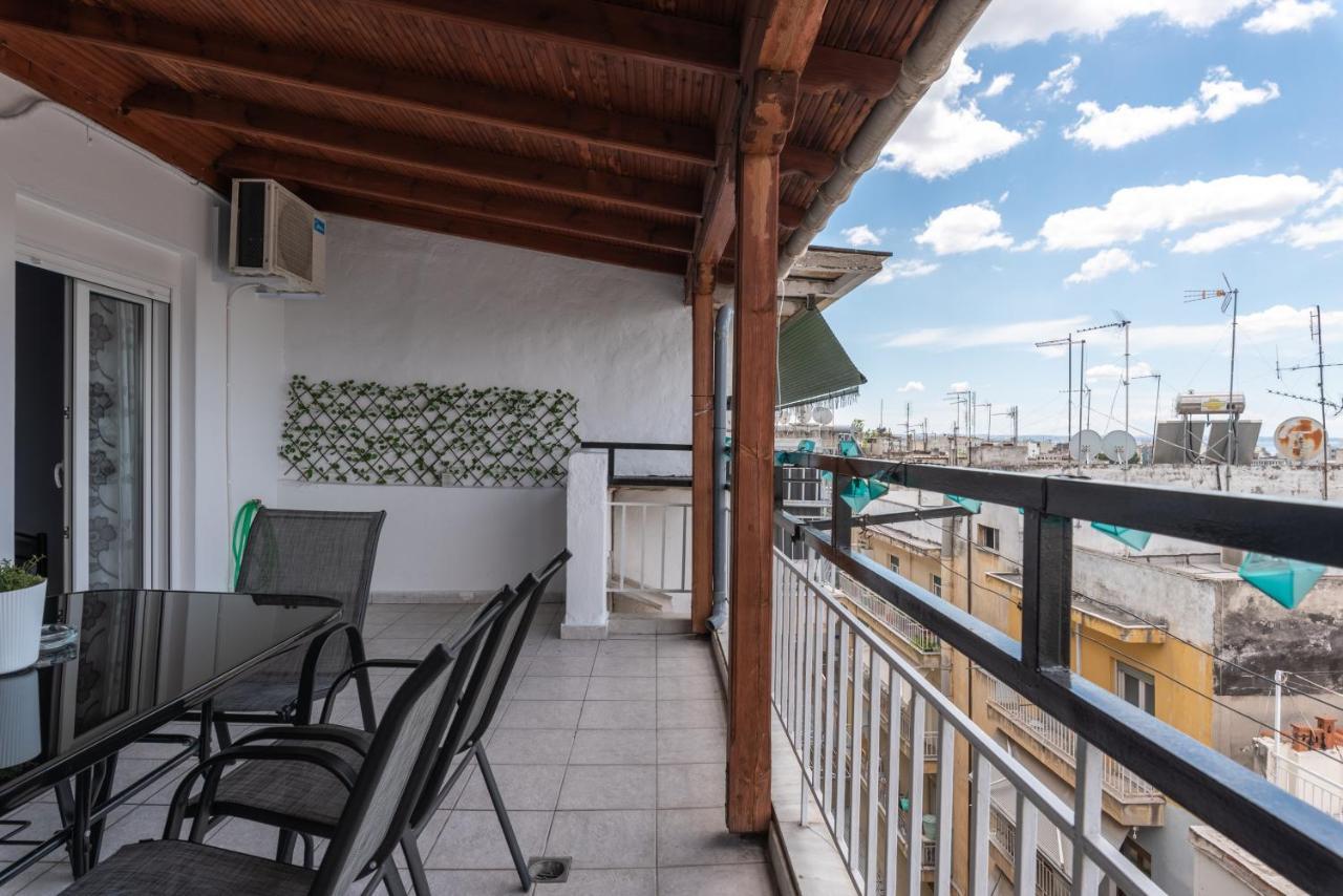 90m² 2 slaapkamer, 1 privé badkamer Appartement in Vadaris-Dikastiria district Thessaloniki Buitenkant foto